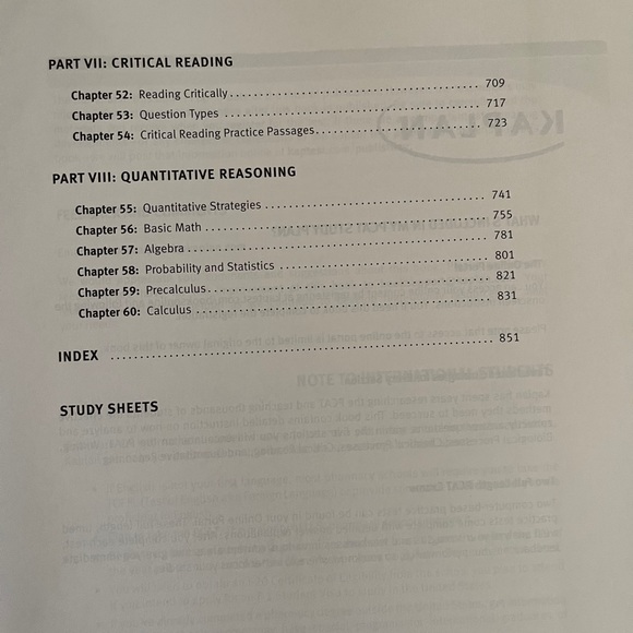 KAPLAN PCAT practice book - Picture 4 of 5